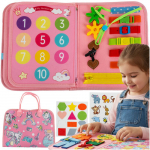 Montessori manipuliacinė lavinamoji knyga