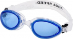 Plaukimo akiniai vaikams AQUA-SPEED SONIC Junior, balti/mėlyni