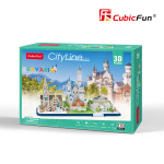 3D dėlionė CubicFun Bavaria, 178 d.