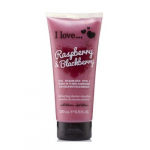 Kūno prausiklis - &scaron;veitiklis I Love Exfoliating Shower Smoothie Raspberry & Blackberry 200 ml