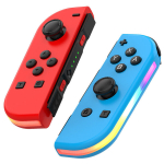 Raudonas/mėlynas &bdquo;Joy-Con&ldquo; valdiklis K/D, be dreifo, neoriginalus