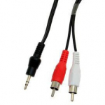 Sbox 3.5-2RCA-M/M-2, 3.5mm M.->2xRCA M, 2m