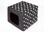 Guolis-būda Hobbydog Butterfly 2in1 R1, juodas