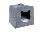 Amiplay guolis-būda Cube Quick Grey, 38x38x36 cm
