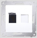 Simon 54 Kompiuterinis Lizdas Rj45 Kat.6 Baltas