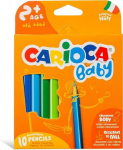 Spalvoti pie&scaron;tukai Carioca Baby, 10 vnt.