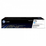 hp originalus toneris w2071a, žydras, 700p, hp 117a, hp color laser 150, mfp 178, mfp 179, o