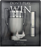 Rinkinys Paco Rabanne Invictus vyrams: tualetinis vanduo EDT, 100 ml + 10 ml