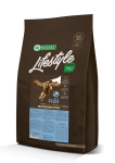 Nature's Protection Lifestyle begrūdis sausas maistas suaugusiems visų veislių &scaron;unims su žuvimi, 10 kg