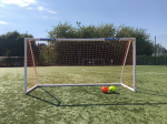 Futbolo vartai Yakimasport, 300x155 cm, balti, M
