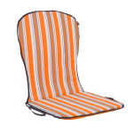 Kėdės pagalvė Patio Gam, oranžinė/balta