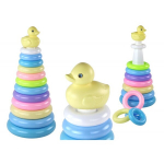 Žaislinė piramidė su žiedais Lean Toys Antis