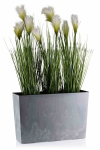 Vazonas Bloom Grey Concrete, 36x56cm
