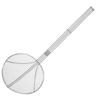 Sietelis kepimui aliejuje, 200 mm