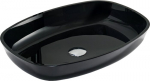Stiklinis praustuvas Mexen Araks, Black