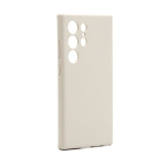 Connect magnetinis Soft Touch silikoninis dėklas Samsung Galaxy S24 Ultra Pilkas