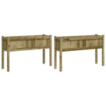 Sodo loveliai, 2 vnt, 110x31x70 cm