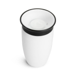 Mokymosi puodelis Munchkin, juoda/balta, 12+ mėn, 296 ml, 1 vnt.