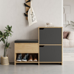 Batų spintelė Haven Shoe Bench - Oak, Anthracite