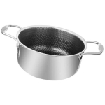 Puodas, 2,75 l, Puodas plienas COOKCELL 20 cm, 2,75 l