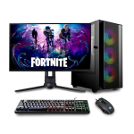 Kompiuteris Gaming PC Fortnite Komplekt, Intel&reg; Core&trade; i3-14100F 4.7 GHz, 1 TB SSD, RAM 16 GB, GeForce RTX&trade; 3050 8GB, PSU 600W, Windows 11 24″ 1920 x 1080 @ 180Hz