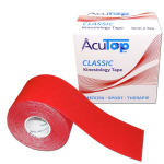 Kineziologinis teipas AcuTop, raudonas