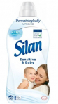 Silan skalbimo skystis, 1100 ml, Silan, Jautriai Odai ir Kūdikiams Skalbimo Ploviklis, 1,1l