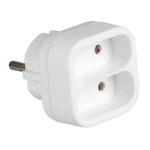 Maitinimo tinklo skirstytuvas 2x Euro 2P 3500W 230V VA0134 VAYOX