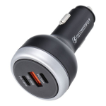 Automobilinis įkroviklis Usb A + 2x Usb-c Pd Qc3.0 191w