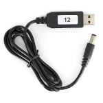 Maitinimo &scaron;altinis Usb ki&scaron;tukas 5V- DC 5.5/2.5mm 12V