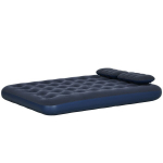 Pripučiamas čiužinys Outsunny Airbed, 203x152x22 cm, mėlynas
