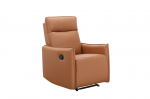 Fotelis reglaineris Notio Living Lugo, rudas
