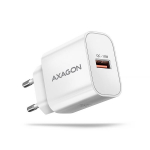 Axagon Acu-qc18w 18w Usb-a tinklo įkroviklis, Qc3.0, baltas
