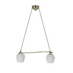Candellux pakabinamas &scaron;viestuvas Serano, auksinis/baltas