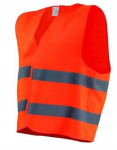 Atspindinti įspėjamoji liemenė oranžinė XL, XL