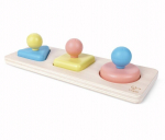 Dėlionė Montessori Mirror Shape Hape E0072A