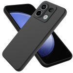 &bdquo;Shell&ldquo; kieto silikono (TPU) dėklas - juodas (Redmi Note 13 Pro 5G / Poco X6 5G)