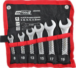 Awtools trumpų kombinuotų raktų rinkinys 6 vnt. (8-19 mm)