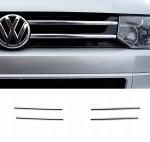 VW T5 Series 2 09-15 - CHROM GRILL Bamperio priekinės grotelės