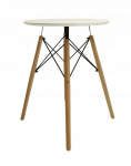Stalas Carol, 60x75 cm, baltas