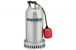 METABO.STATYBINĖS SIURBLYS PURVAM VANDENUI DP 28-10 S INOX