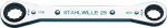 Stahlwille Atvirasis raktas 1/2" x 9/16"