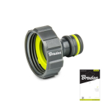 Čiaupo jungtis su vidiniu sriegiu 1" Bradas LIME LINE