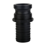 Jungtis žarnai Bradas KAMLOK TYPE E 1 1/2" - PP