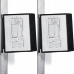 Durable Vario Magnetinis sieninis prezentacijų rinkinys (10 A4 panelių)
