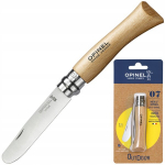 Opinel sulankstomas peilis Inox Nr. 7 My First vaikams, natūralus [001972]