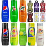 8x sirupas Mirinda 7 up Pepsi Max Schwip Sodastream