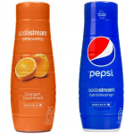 Sirupas, skirtas "SodaStream Classics Orange 440ml+Pepsi