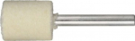 Veltinio poliravimo ant kotelio cilindrinis 10x15x6 mm