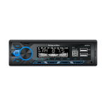 Automobilio radijas Kruger&Matz KM2014 su Bluetooth ir mėlynu ap&scaron;vietimu